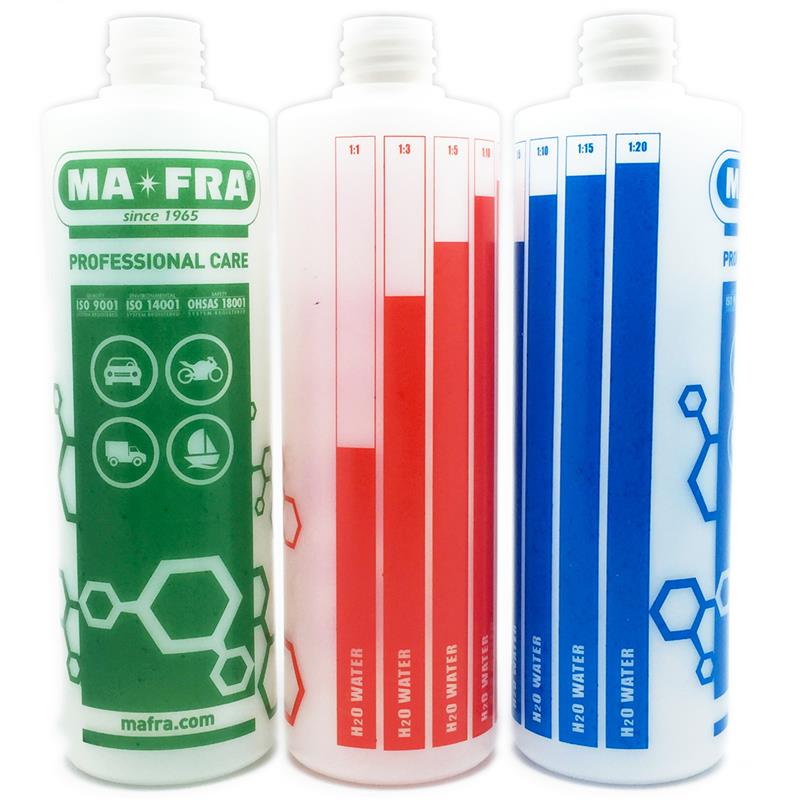 FLACONE BOTTLE PLASTIC 500 ml - Butelka profesional kolor mix-330