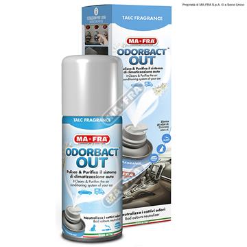 ODORBACT OUT TALC SPRAY 150 ml - Spray do dezynfekujący do klimatyzacji o zapachu vaniliowym-508